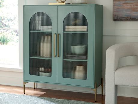 Adwen Light Green Accent Cabinet from Ashley - Luna Furniture