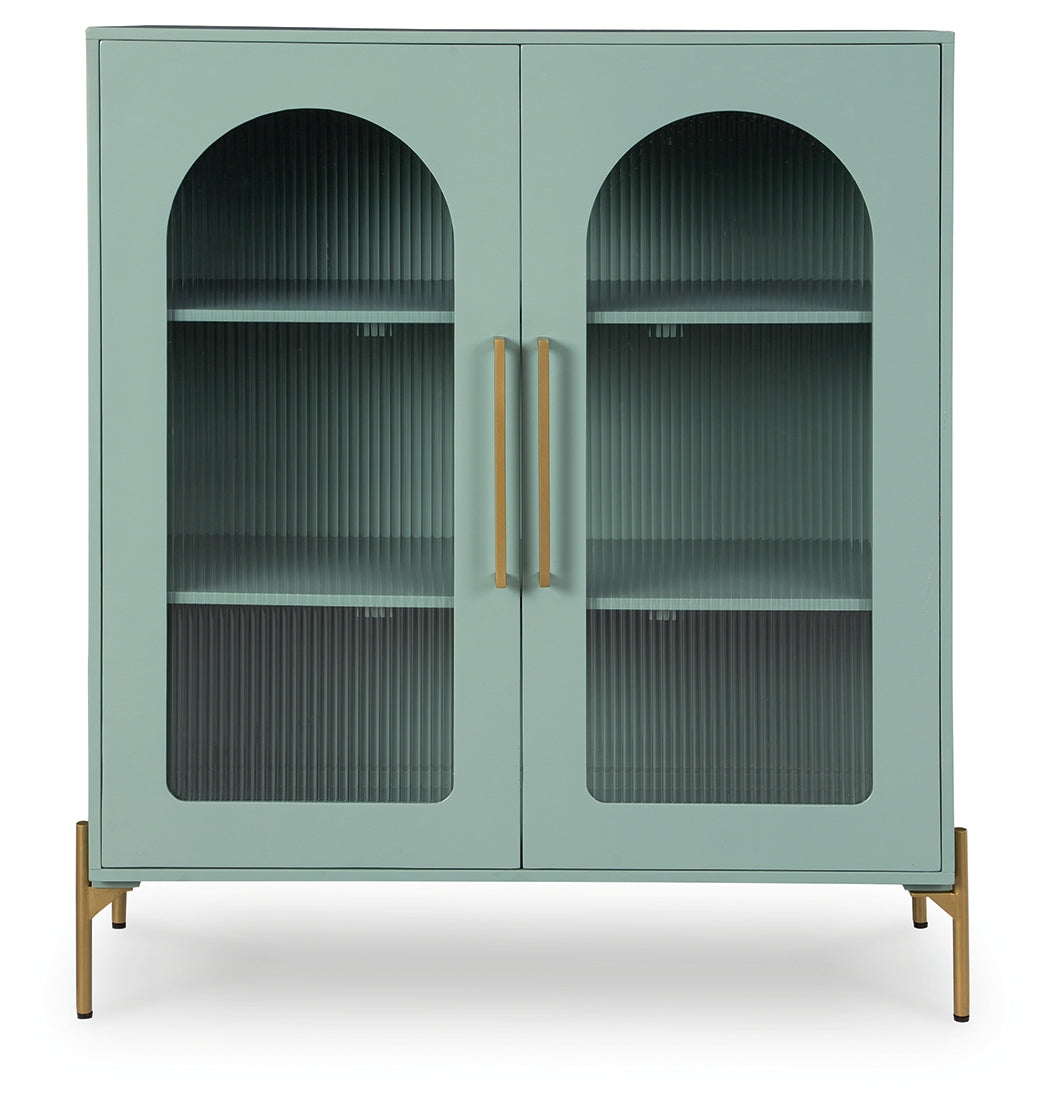 Adwen Light Green Accent Cabinet from Ashley - Luna Furniture