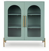 Adwen Light Green Accent Cabinet from Ashley - Luna Furniture