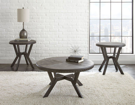 Alamo Round End Table from Steve Silver - Luna Furniture