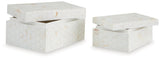 Aldenburg Cream Box (Set of 2) - A2000690