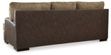 Alesbury Sofa and Loveseat in Chocolate - PKG019092