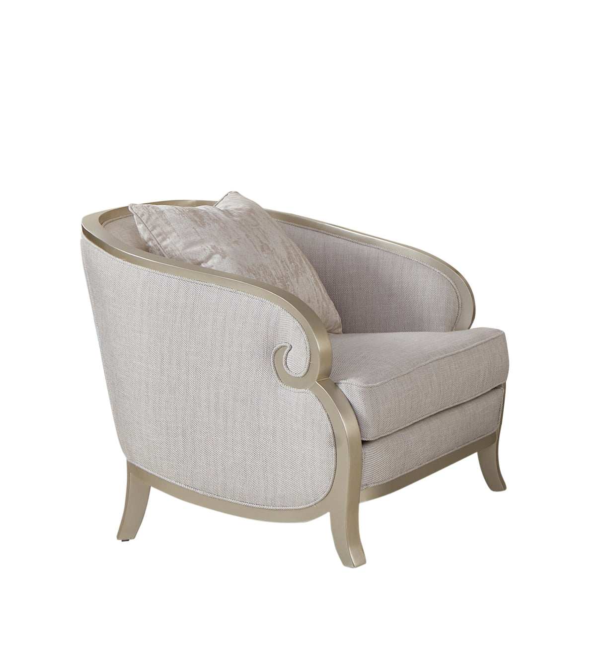 Alexandra Ivory Chair from Happy Homes - Luna Furniture