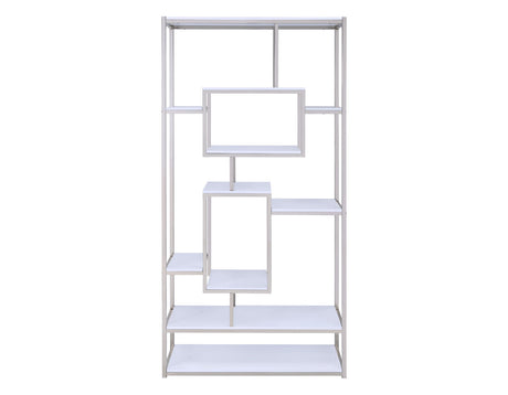 Alize Bookshelf, White from Steve Silver - Luna Furniture