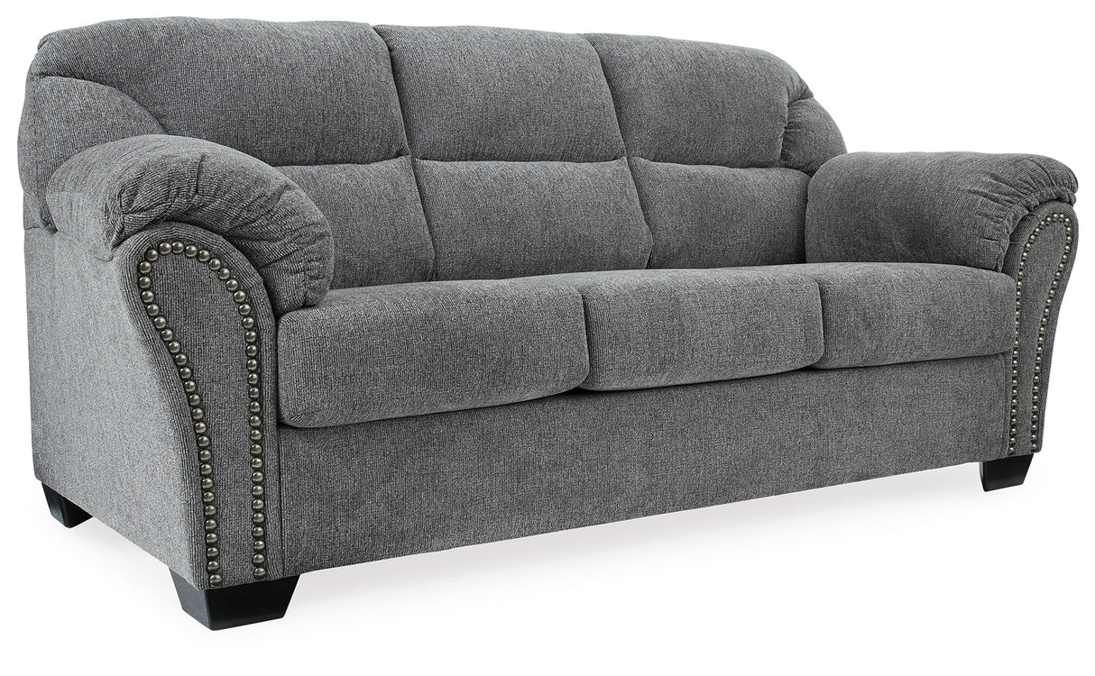 Allmaxx Sofa and Loveseat in Pewter from Ashley - Luna Furniture