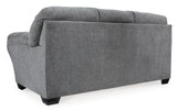 Allmaxx Sofa and Loveseat in Pewter from Ashley - Luna Furniture