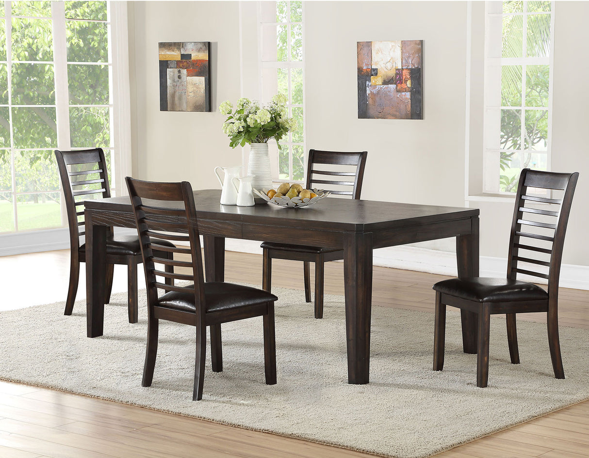 Ally 5 Piece Set(Table & 4 Side Chairs) from Steve Silver - Luna Furniture