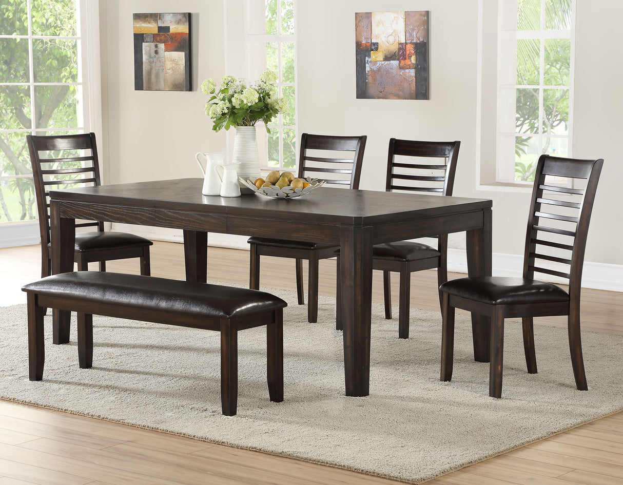 Ally 5 Piece Set(Table & 4 Side Chairs) from Steve Silver - Luna Furniture