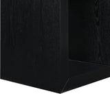 Alma End Table in Black from Meridian - Luna Furniture