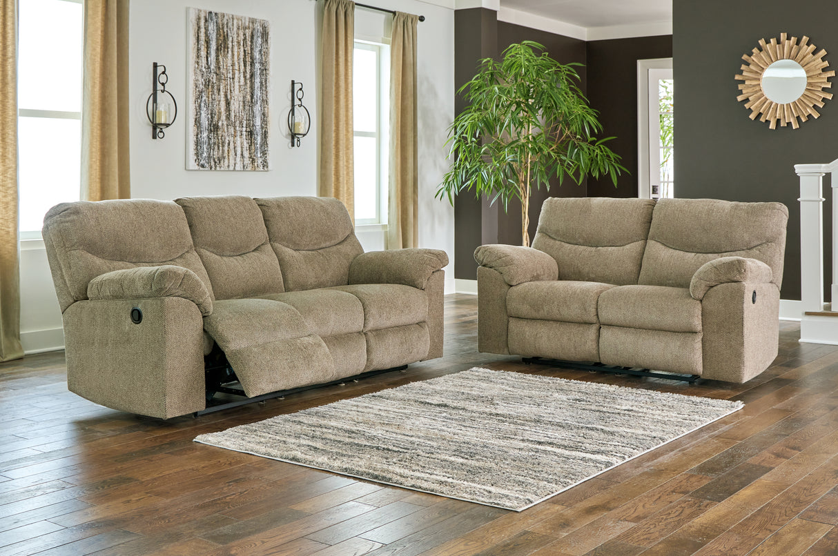 Alphons Sofa and Loveseat in Briar - PKG014453