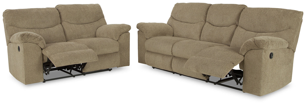 Alphons Sofa and Loveseat in Briar - PKG014453