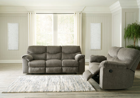 Alphons Sofa and Loveseat in Putty - PKG014451