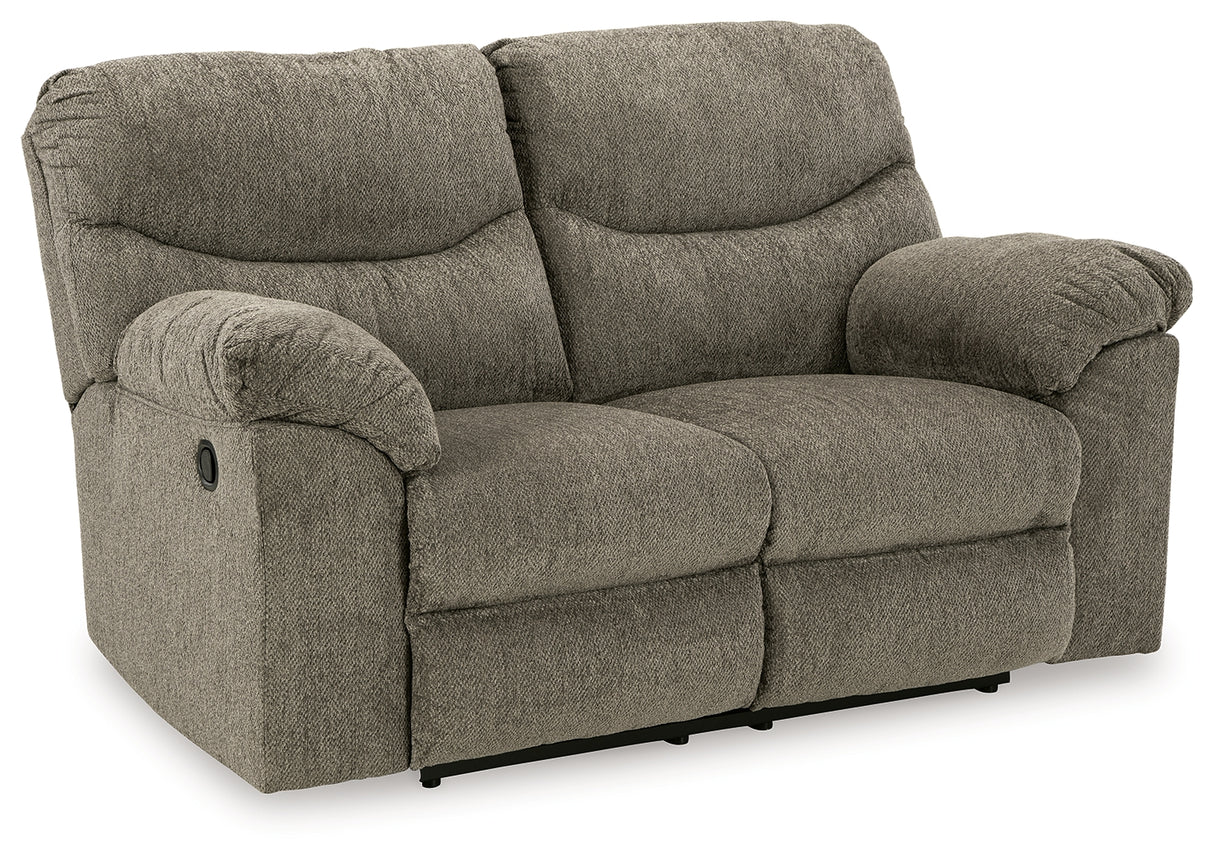 Alphons Sofa and Loveseat in Putty - PKG014451