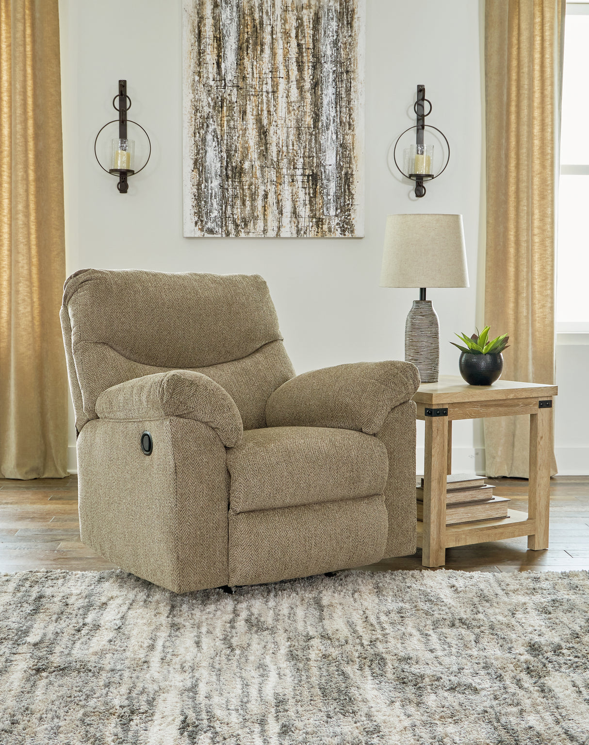 Alphons Sofa, Loveseat and Recliner in Briar - PKG014454