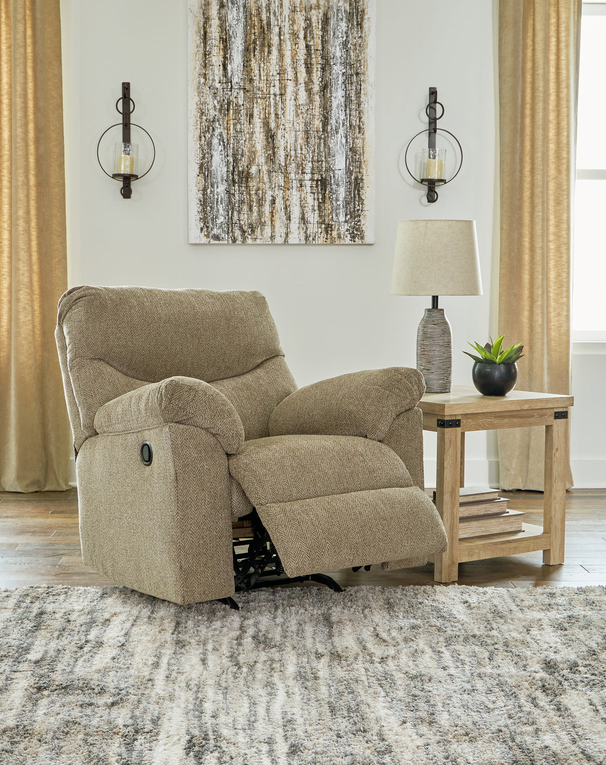 Alphons Sofa, Loveseat and Recliner in Briar - PKG014454