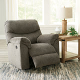 Alphons Sofa, Loveseat and Recliner in Putty - PKG014452