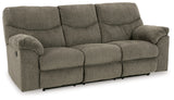 Alphons Sofa, Loveseat and Recliner in Putty - PKG014452