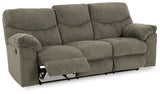 Alphons Sofa, Loveseat and Recliner in Putty - PKG014452