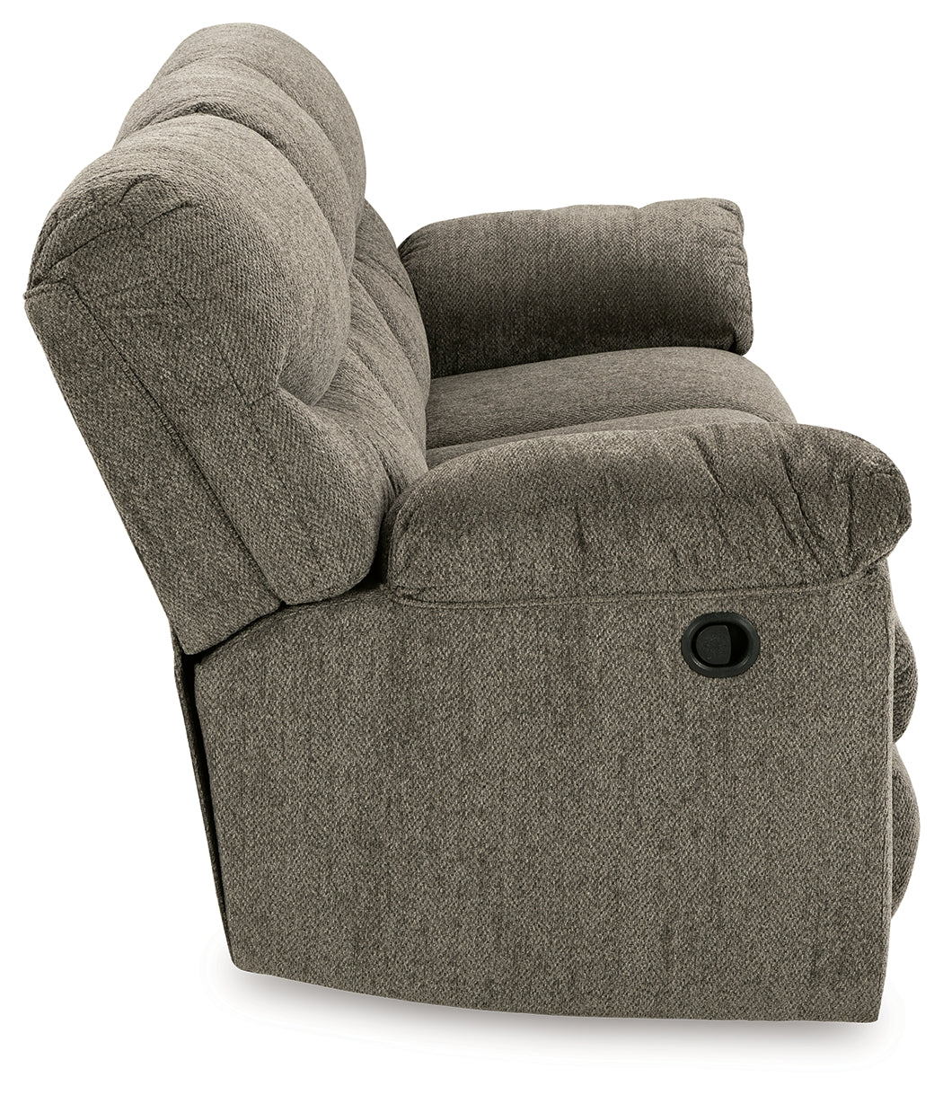 Alphons Sofa, Loveseat and Recliner in Putty - PKG014452