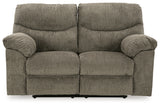 Alphons Sofa, Loveseat and Recliner in Putty - PKG014452