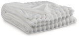 Alsonwell White Throw - A1001080