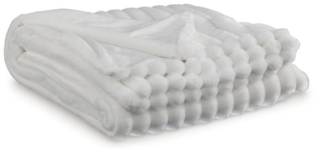 Alsonwell White Throw - A1001080T