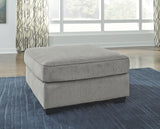 Altari 2-Piece Sleeper Sectional with Ottoman in Alloy - PKG001813