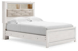 Altyra Full Panel Bed with Dresser in White - PKG009454