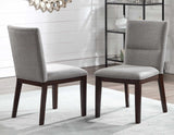 Amalie 5-Piece 48-inch Round Camel Dining Set(Table & 4 Side Chairs) - SET | AL4848TT | AL4848TB | AL4848SB(4)