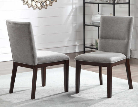 Amalie Side Chair, Camel Linen, Set of 2 - AL4848SB