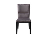 Amalie Side Chair, Grey Velvet, Set of 2 - AL4848SG