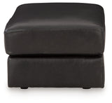 Amiata Sofa, Loveseat, Chair and Ottoman in Onyx from Ashley - Luna Furniture