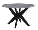 Amy 48-inch Faux-Marble Dining Table from Steve Silver - Luna Furniture