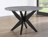 Amy 48-inch Faux-Marble Dining Table from Steve Silver - Luna Furniture