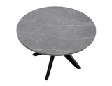 Amy 48-inch Faux-Marble Dining Table from Steve Silver - Luna Furniture