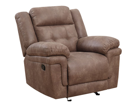 Anastasia Manual Glider Recliner, Cocoa from Steve Silver - Luna Furniture