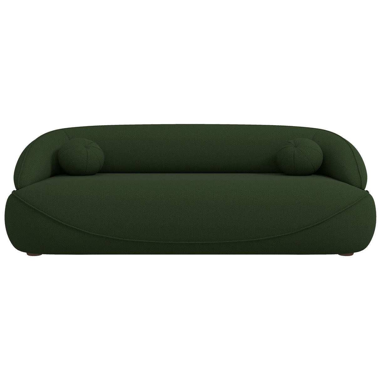 Andrew Dark Green Boucle Sofa - SOF00304502