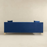 Angelina Sofa 91" (Dark Blue Velvet) - SOF02105953