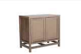 Arden 2 Door Console(Alegro Walnut) 1 Piece - 20-ARD-CONSOLE-2DOOR