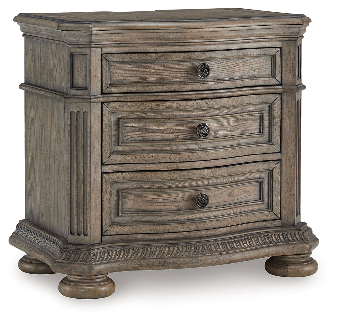 Ardenfield Light Brown Nightstand from Ashley - Luna Furniture