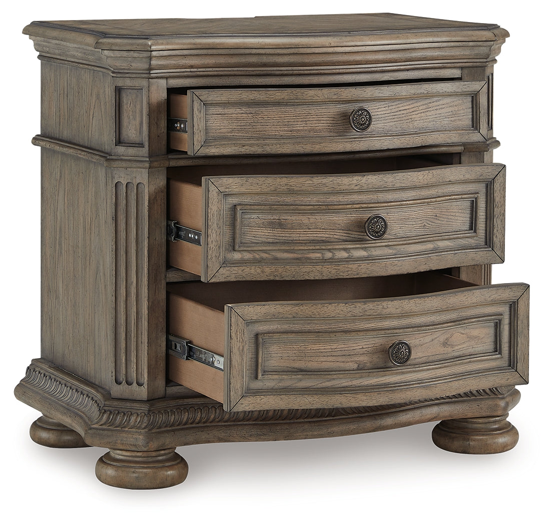 Ardenfield Light Brown Nightstand from Ashley - Luna Furniture