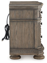 Ardenfield Light Brown Nightstand from Ashley - Luna Furniture