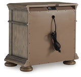 Ardenfield Light Brown Nightstand from Ashley - Luna Furniture