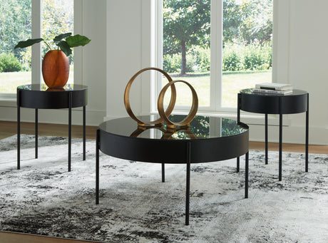 Ardoline Black Table (Set of 3) from Ashley - Luna Furniture