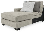 Ardsley 2-Piece Sectional with Ottoman in Pewter - PKG001222