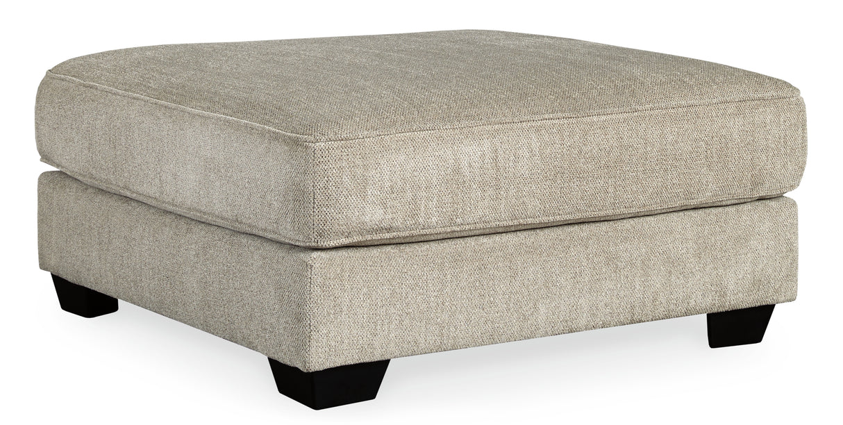 Ardsley 2-Piece Sectional with Ottoman in Pewter - PKG001224