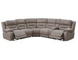 Aria 3-Piece Dual-Power Reclining Sectional, Desert Sand from Steve Silver - Luna Furniture