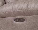 Aria Dual-Power Recliner, Desert Sand from Steve Silver - Luna Furniture