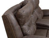 Aria Dual-Power Recliner, Saddle Brown from Steve Silver - Luna Furniture