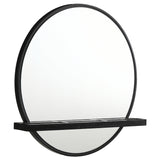 Arini 2-piece Makeup Vanity Table and Mirror Set Black - 224337-SET